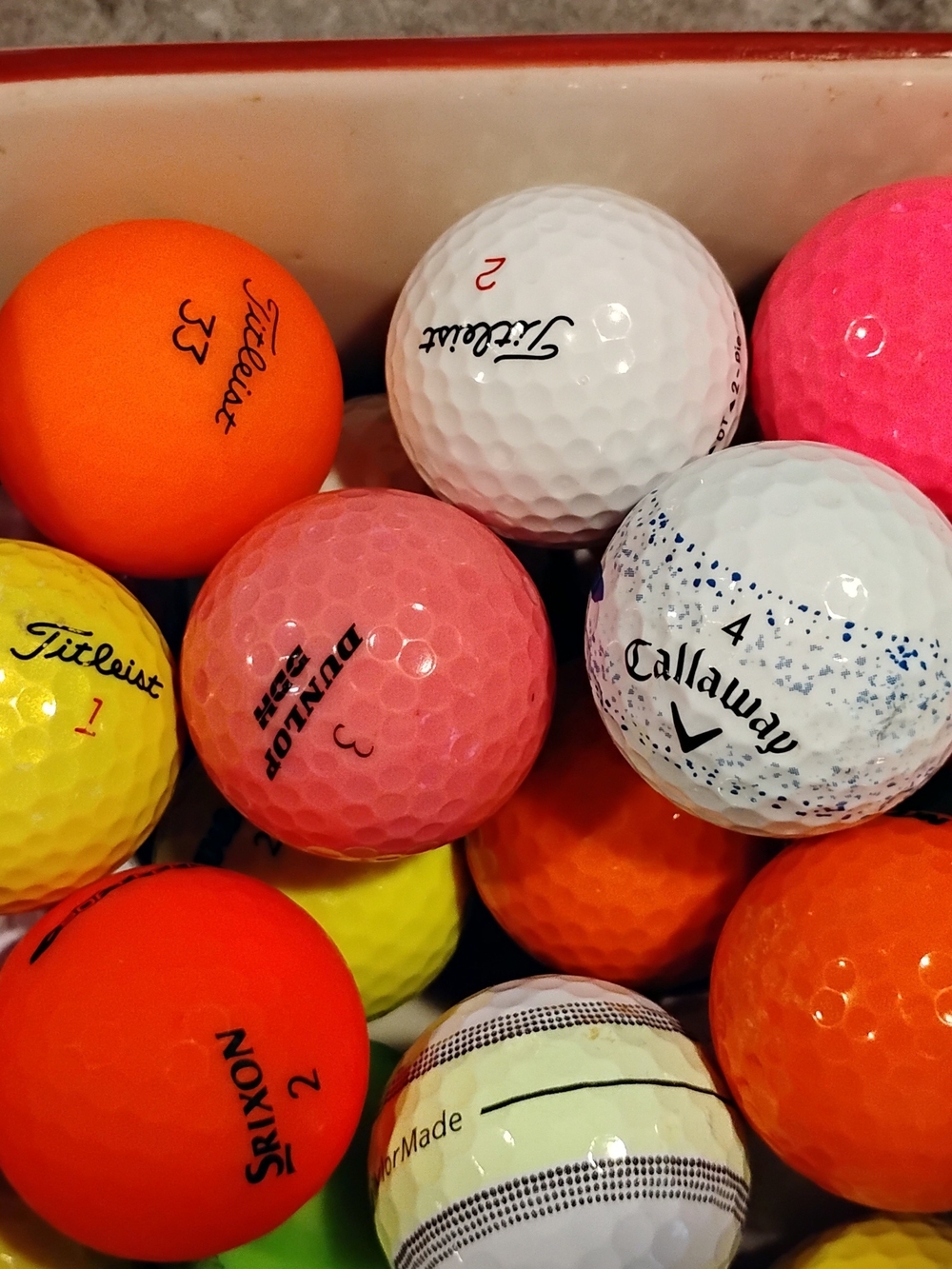 Assorted Golf Balls - 40 - Free Shipping - Picture 4 of 6